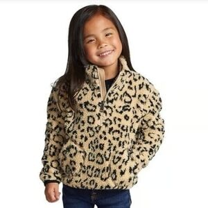 Polo Ralph Lauren Girls' Leopard Print Pullover. 
